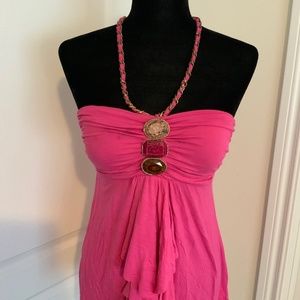 Cache halter with stones